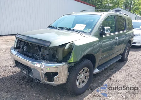 2004 Nissan Pathfinder Armada Se Off-Road z USA, uszkodzony, nr VIN 5N1AA08B34N700221